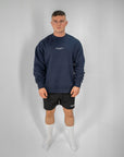 HVYMTL LIFTING CLUB SWEATSHIRT ZINC BLUE