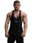 HVYMTL LIFTING CLUB STRINGER VEST BLACK