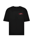 HVYMTL "Gains World Tour" Oversized Tee | 220GSM Heavyweight (Black)